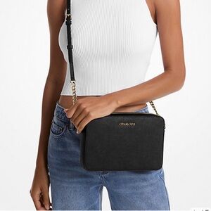 Jet Set Large  Crossbody Bag